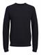 JJOTTO KNIT CREW NECK LN sky captain