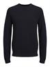 JJOTTO KNIT CREW NECK LN sky captain