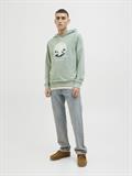 JJPALM SWEAT HOOD iceberg green
