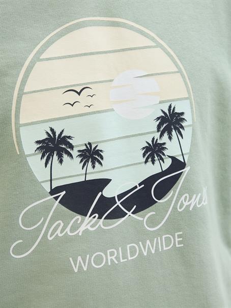 JJPALM SWEAT HOOD iceberg green