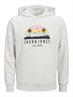 JJPALM SWEAT HOOD white melange