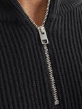 JJPANNEL KNIT HALF ZIP AW24 black