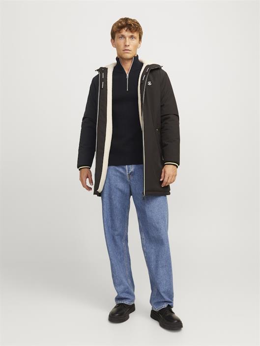 jjpannel-knit-half-zip-aw24-black