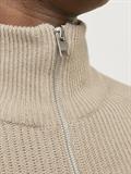 JJPANNEL KNIT HALF ZIP AW24 crockery