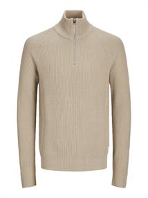 JJPANNEL KNIT HALF ZIP AW24 crockery