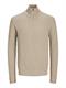JJPANNEL KNIT HALF ZIP AW24 crockery