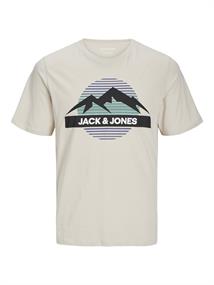 JJPEAK TEE SS CREW NECK LN moonbeam