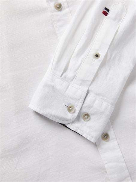 JJPIERRE SLUB DETAIL SHIRT LS white