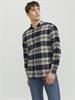 JJPLAIN FALL CHECK SHIRT LS navy blazer