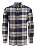JJPLAIN FALL CHECK SHIRT LS navy blazer