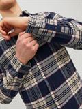 JJPLAIN FALL CHECK SHIRT LS navy blazer