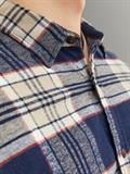 JJPLAIN FALL CHECK SHIRT LS navy blazer