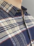 JJPLAIN FALL CHECK SHIRT LS navy blazer