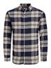JJPLAIN FALL CHECK SHIRT LS navy blazer