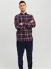 JJPLAIN FALL CHECK SHIRT LS port royale