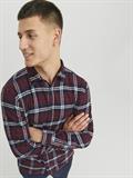 JJPLAIN FALL CHECK SHIRT LS port royale