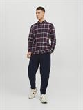 JJPLAIN FALL CHECK SHIRT LS port royale
