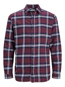 JJPLAIN FALL CHECK SHIRT LS port royale