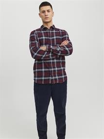JJPLAIN FALL CHECK SHIRT LS port royale