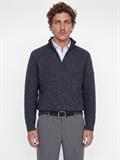 JJROOSTER KNIT HALF ZIP navy blazer