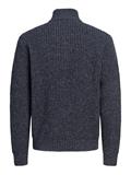 JJROOSTER KNIT HALF ZIP navy blazer
