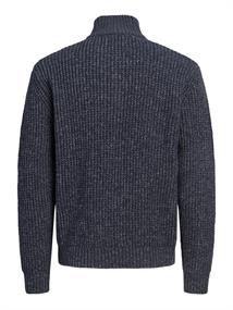JJROOSTER KNIT HALF ZIP navy blazer