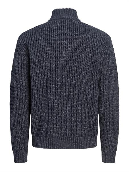 JJROOSTER KNIT HALF ZIP navy blazer