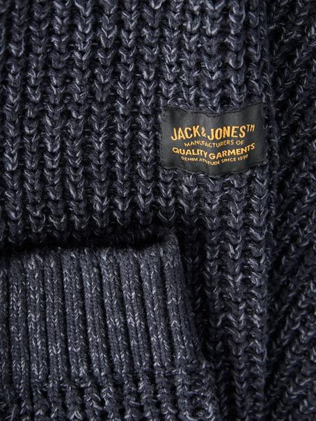 JJROOSTER KNIT HALF ZIP navy blazer