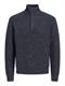 JJROOSTER KNIT HALF ZIP navy blazer