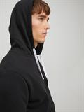 JJSTAMP ZIP HOOD SMALL black