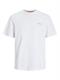 JJSUMMER VIBES TEE SS CREW NECK LN white