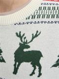 JJXMAS NOEL KNIT CREW NECK dark green