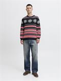 JJXMAS NOEL KNIT CREW NECK sky captain