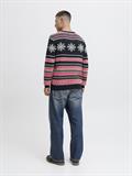 JJXMAS NOEL KNIT CREW NECK sky captain