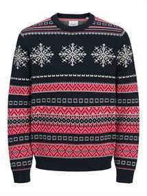 JJXMAS NOEL KNIT CREW NECK sky captain