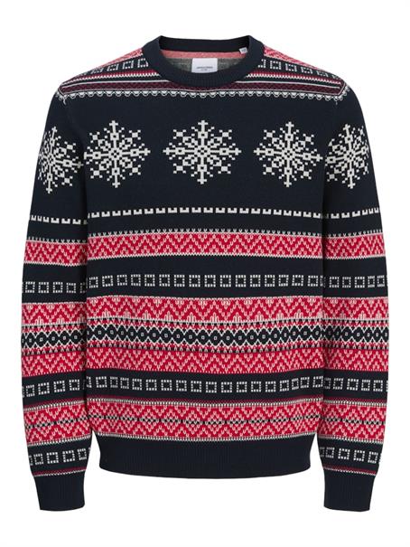 JJXMAS NOEL KNIT CREW NECK sky captain