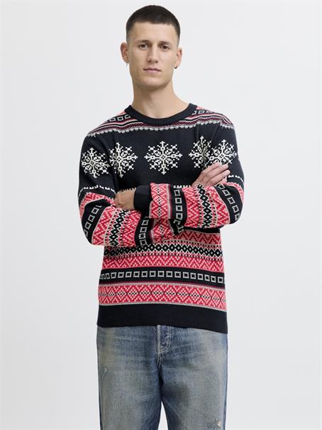 JJXMAS NOEL KNIT CREW NECK sky captain