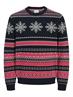 JJXMAS NOEL KNIT CREW NECK sky captain