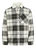 JJZAC TEDDY OVERSHIRT LS dusty olive