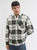 JJZAC TEDDY OVERSHIRT LS dusty olive