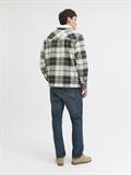JJZAC TEDDY OVERSHIRT LS dusty olive