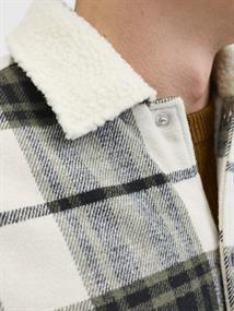 JJZAC TEDDY OVERSHIRT LS dusty olive