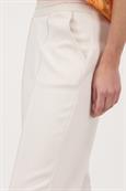 Jogger mit Glitzerstreifen champagne beige