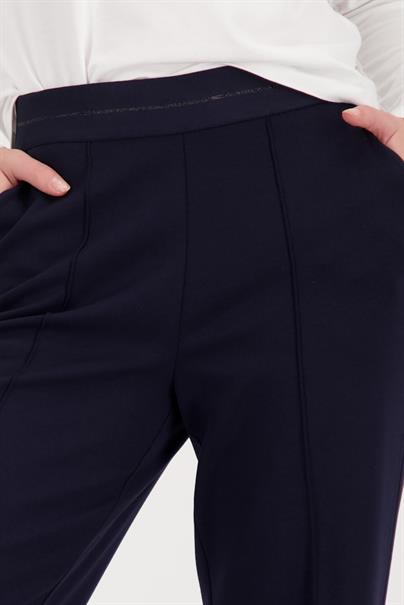Jogger mit Glitzerstreifen marine
