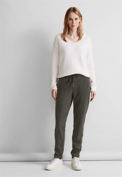 Joggpants Hose Loose Fit greyish olive