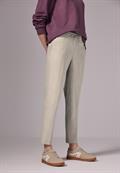 Joggpants im Melange-Look sheer beige mel.