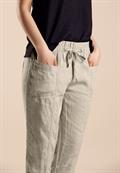 Joggpants Leinenhose touch of sand