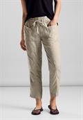 Joggpants Leinenhose touch of sand