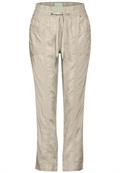 Joggpants Leinenhose touch of sand