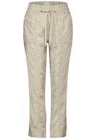 Joggpants Leinenhose touch of sand